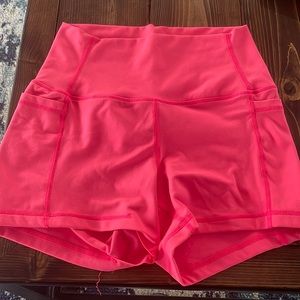 Ethos hot pink shorts.